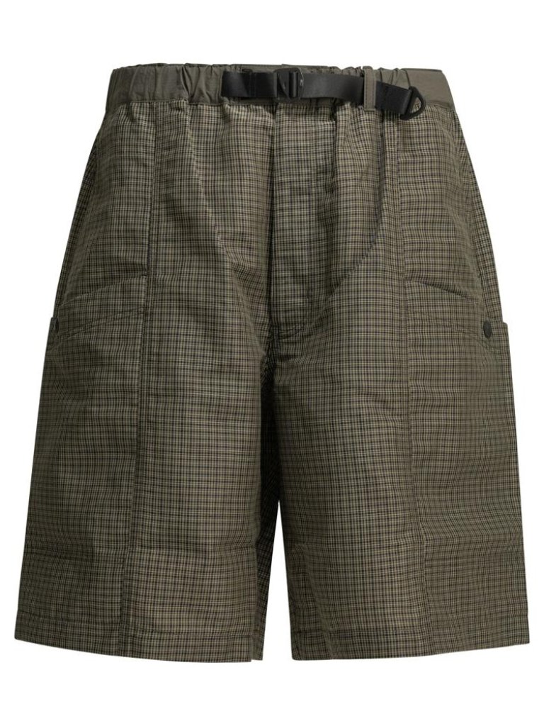 Comme Des Garons Homme Plaid Cargo Shorts Tag Size M Men